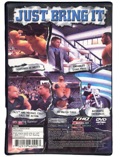 Play Station 2 : WWF Smack Down! Just Bring It.- (CIB)