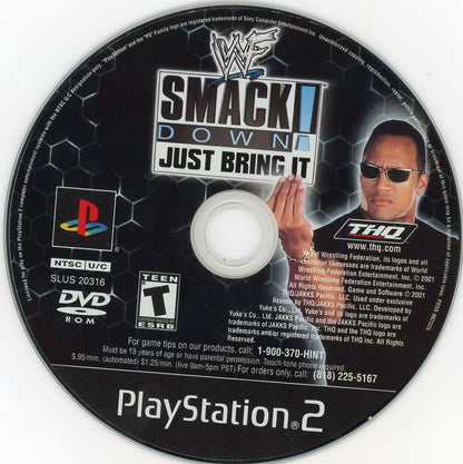 Play Station 2 : WWF Smack Down! Just Bring It.- (CIB)
