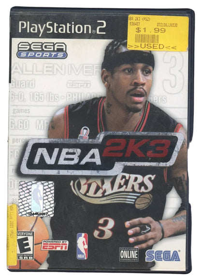 Playstation 2: NBA 2K3- (CIB)