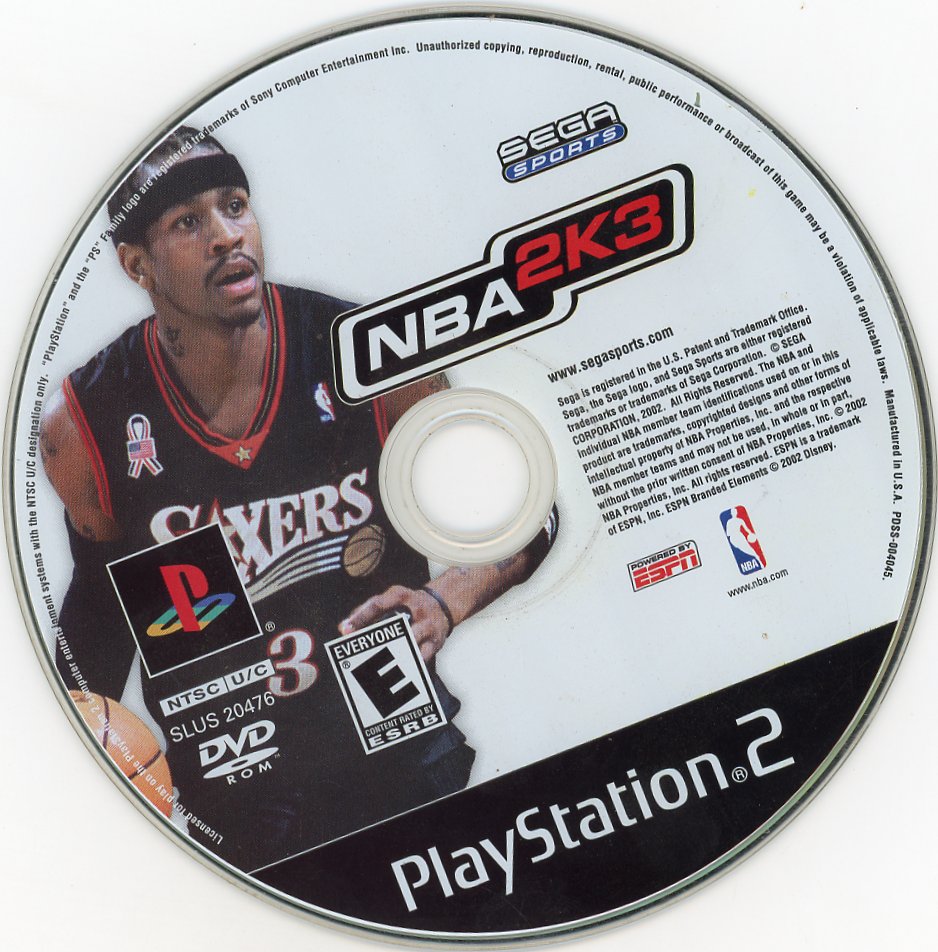Playstation 2: NBA 2K3- (CIB)