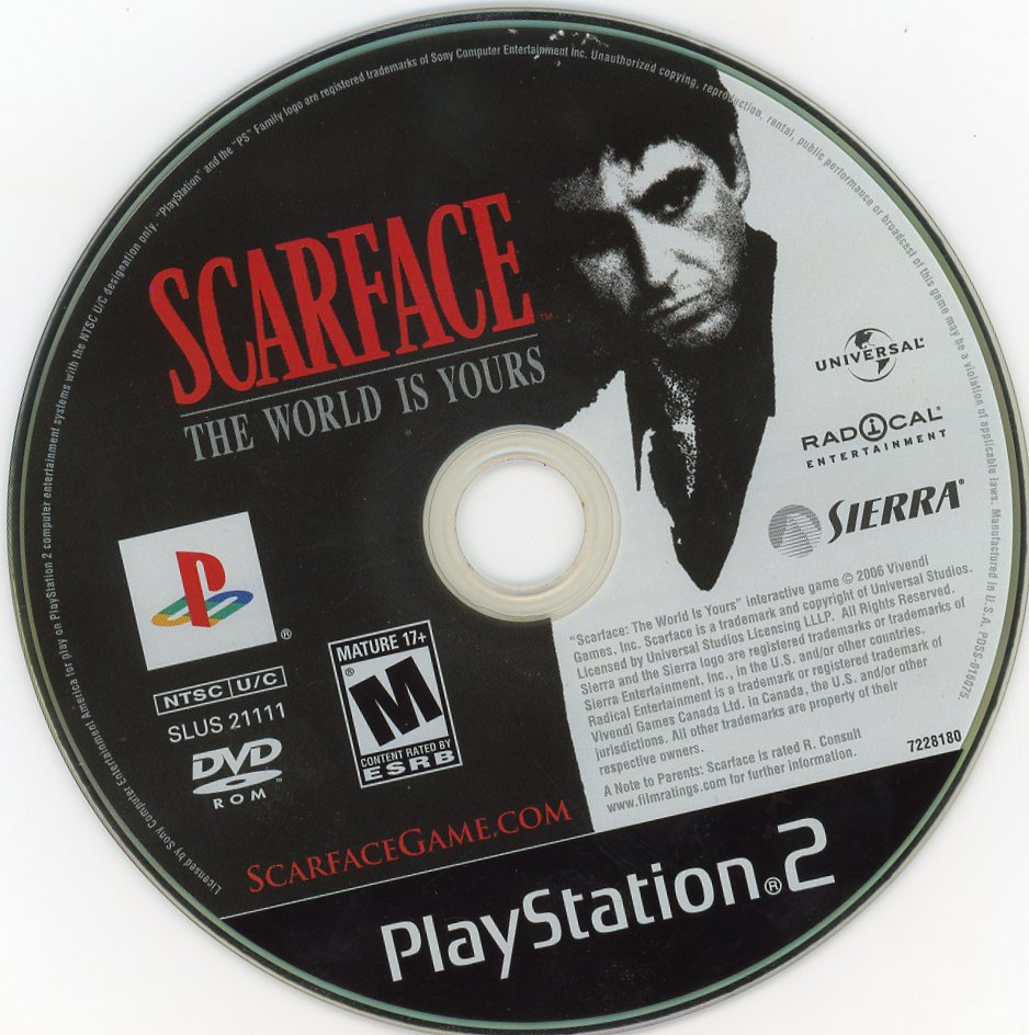 Playstation 2: Scarface: The World Is Yours- (CIB)