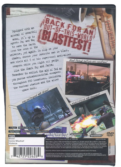 Playstation 2: Men In Black II: Alien Escape (CIB)