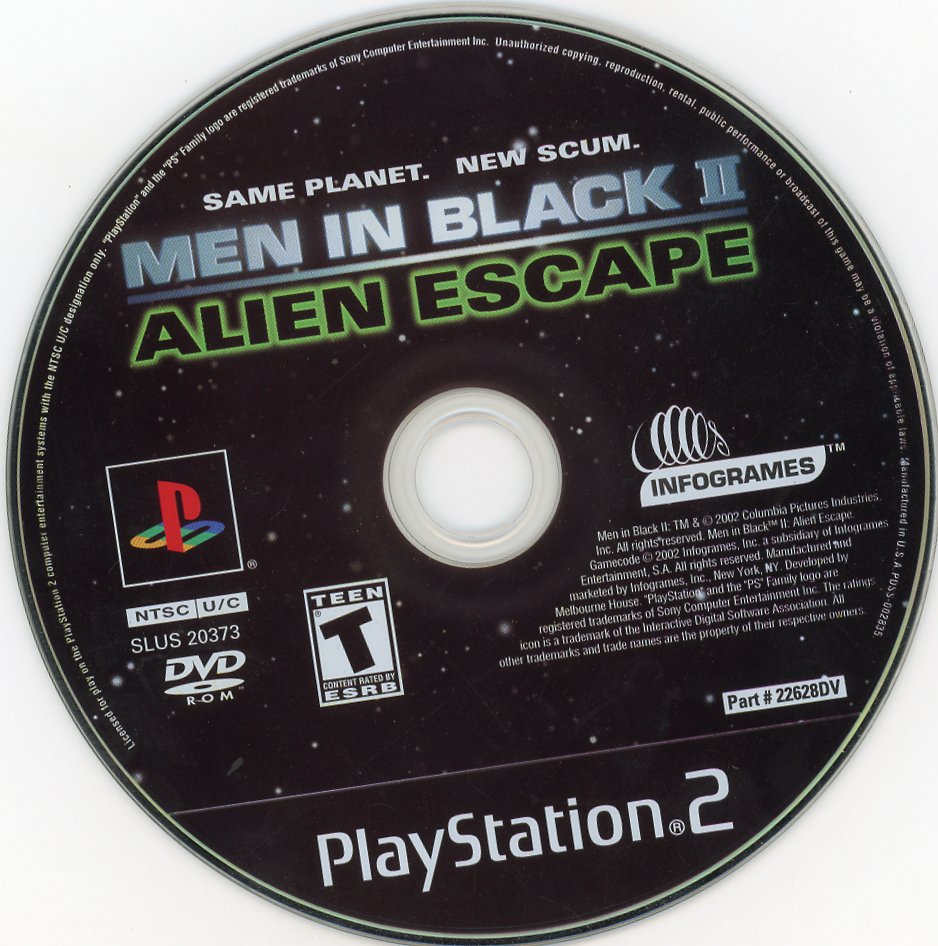 Playstation 2: Men In Black II: Alien Escape (CIB)