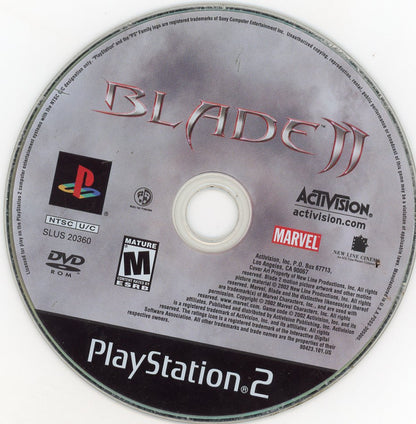 Playstation 2: Blade 2 - (CIB)