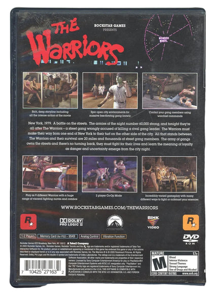 Playstation 2: The Warriors (CIB)