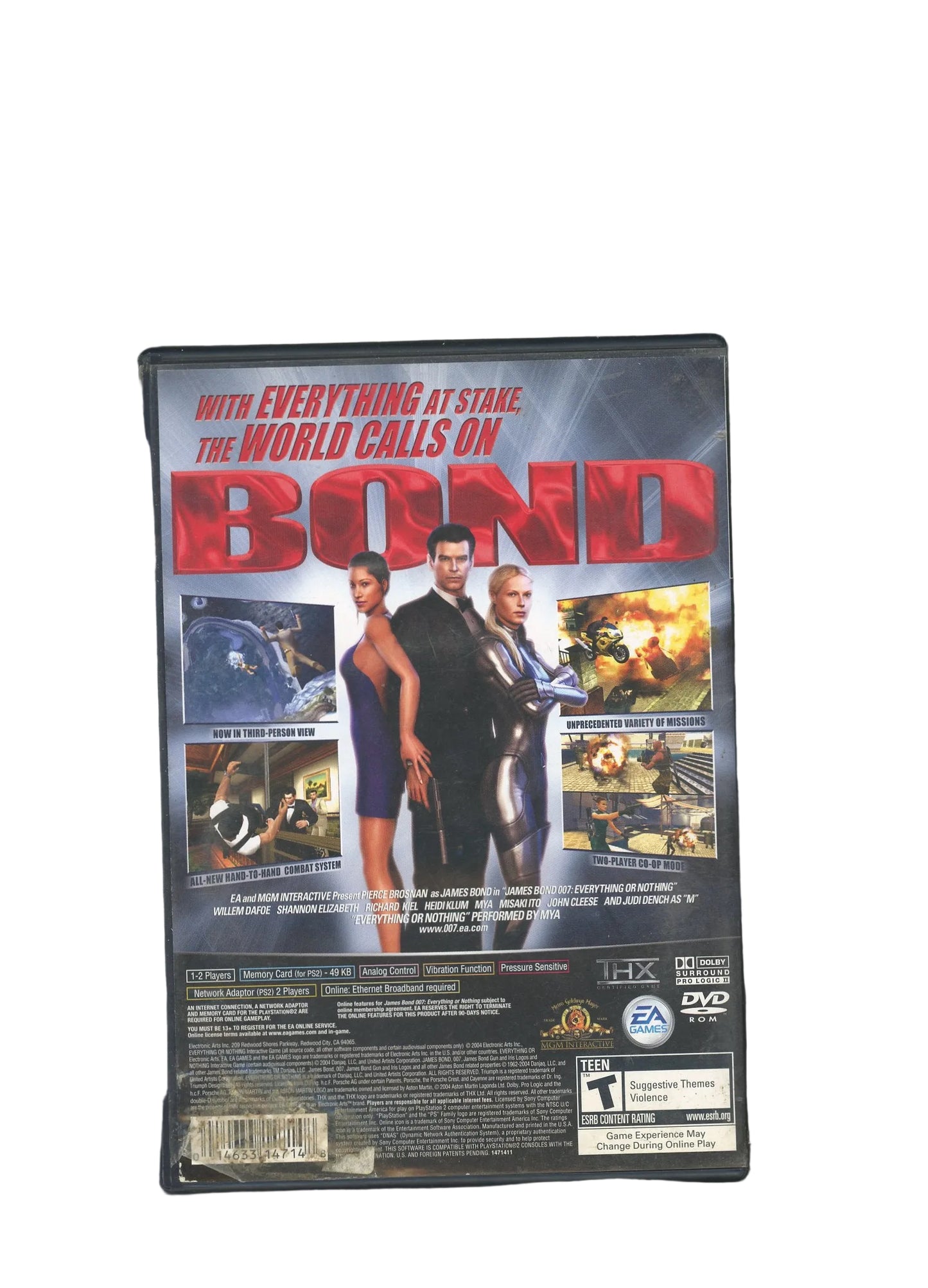 Playstation 2: 007 Everything or Nothing (CIB)