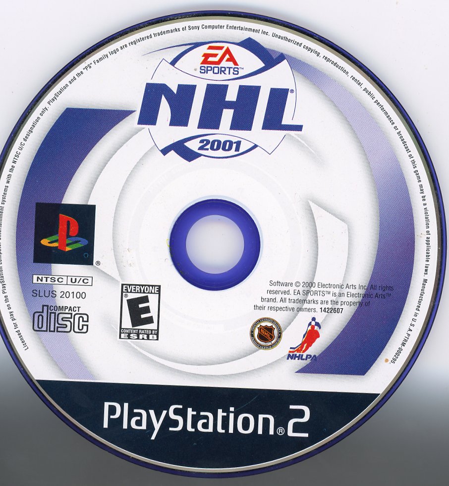 Playstation 2: 2001 NHL- (CIB)