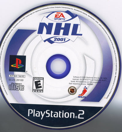 Playstation 2: 2001 NHL- (CIB)