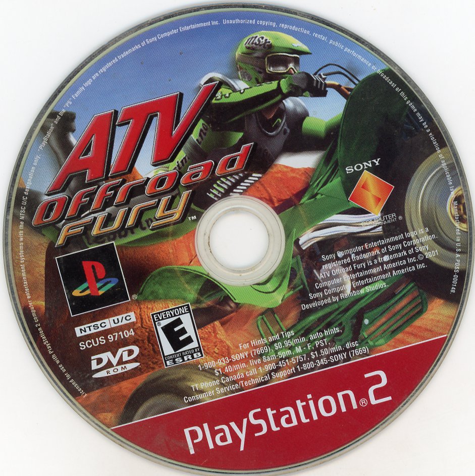 Playstation 2: ATV Offroad Fury