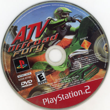 Playstation 2: ATV Offroad Fury