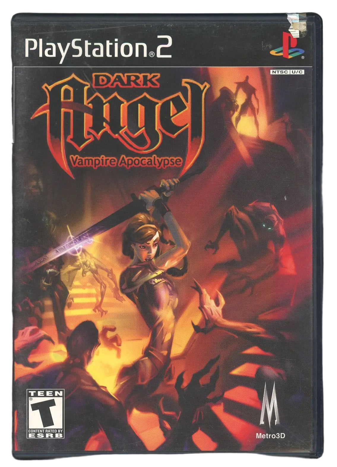 Playstation 2: Dark Angel: Vampire Apocolypse-(CIB)