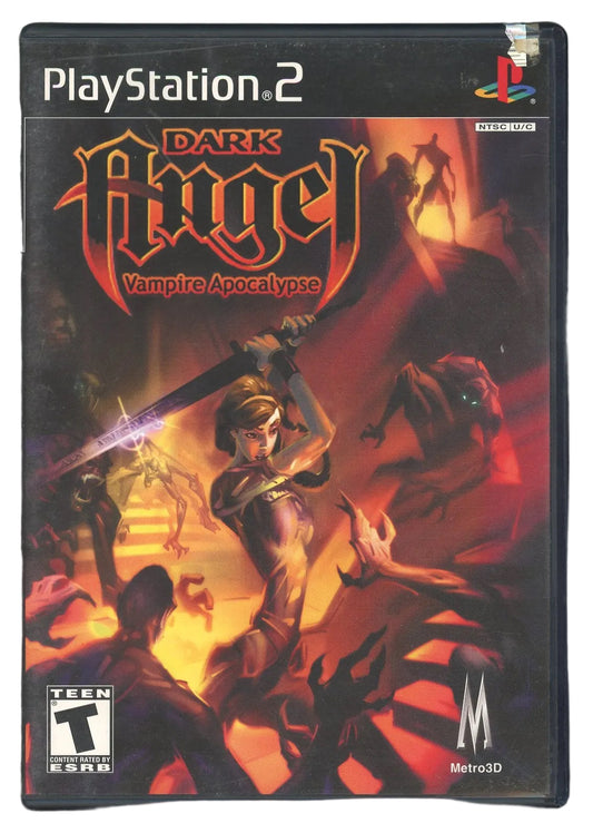 Playstation 2: Dark Angel: Vampire Apocolypse-(CIB)