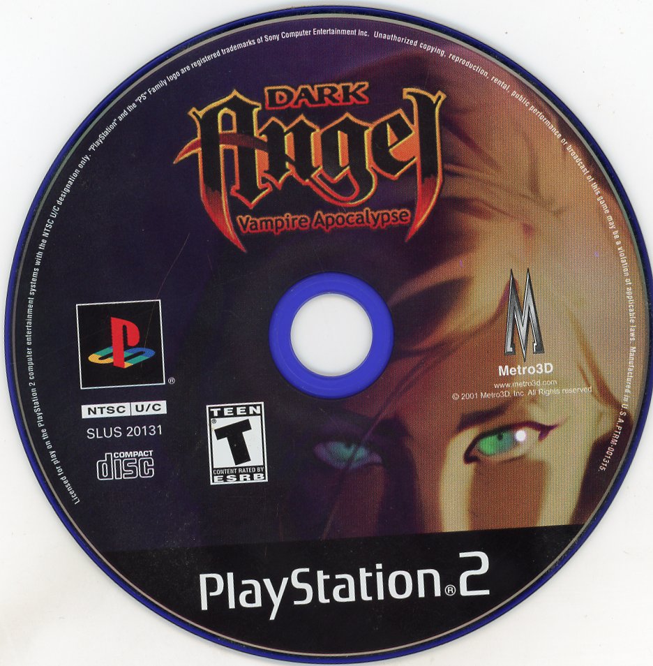Playstation 2: Dark Angel: Vampire Apocolypse-(CIB)