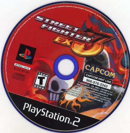 Playstation 2: Street Fighter ex 3-(CIB)