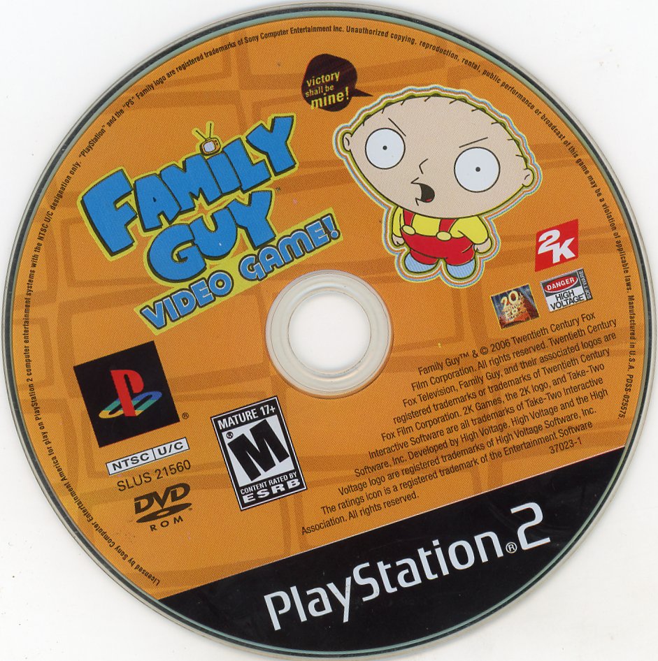 Playstation 2: Family Guy: Video Game!- (CIB)