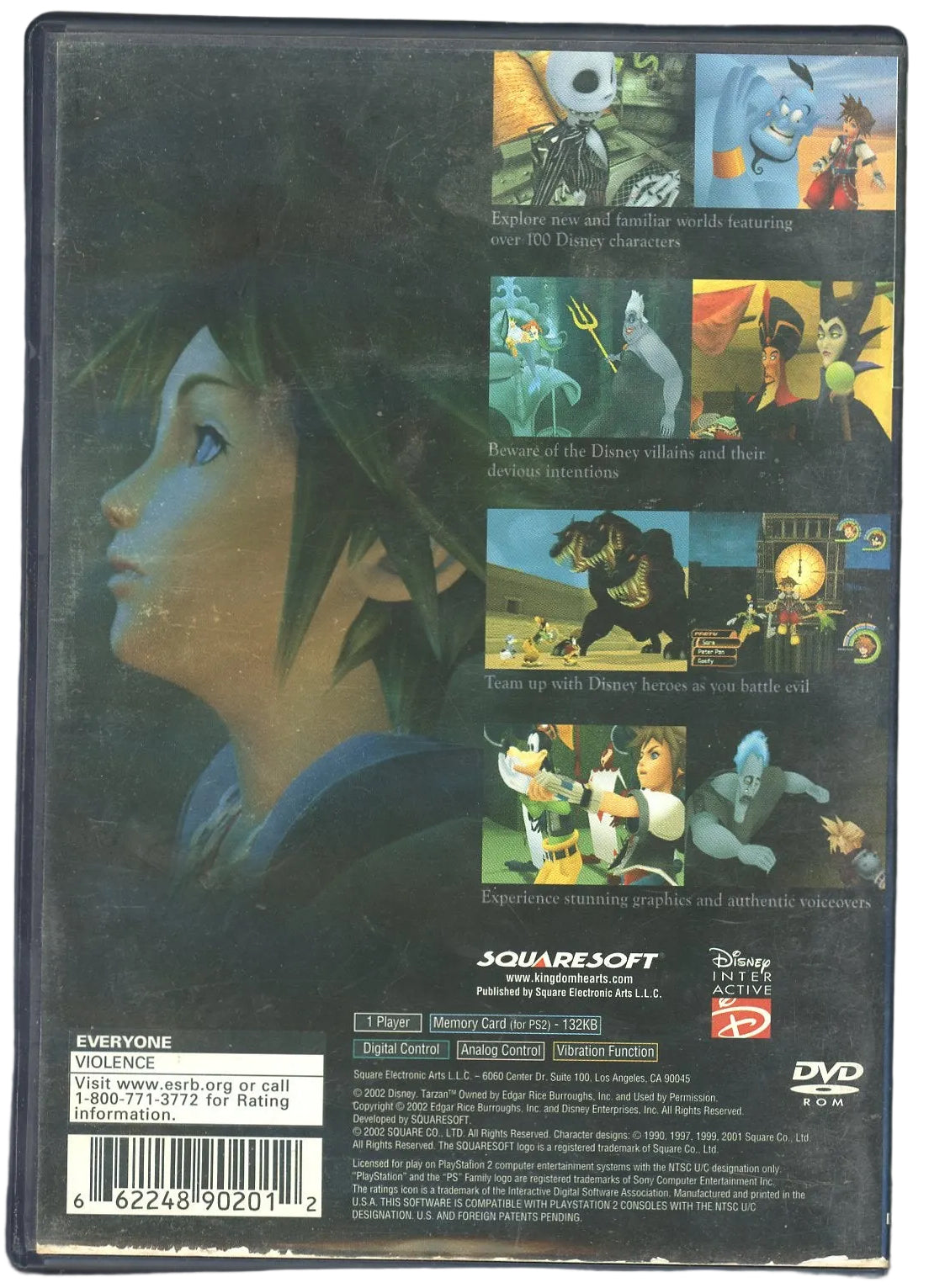 Playstation 2: Kingdom Hearts- (CIB)