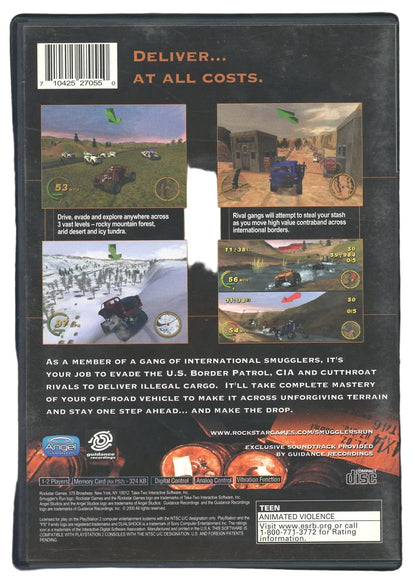 Playstation 2: Smuggler's Run-(CIB)