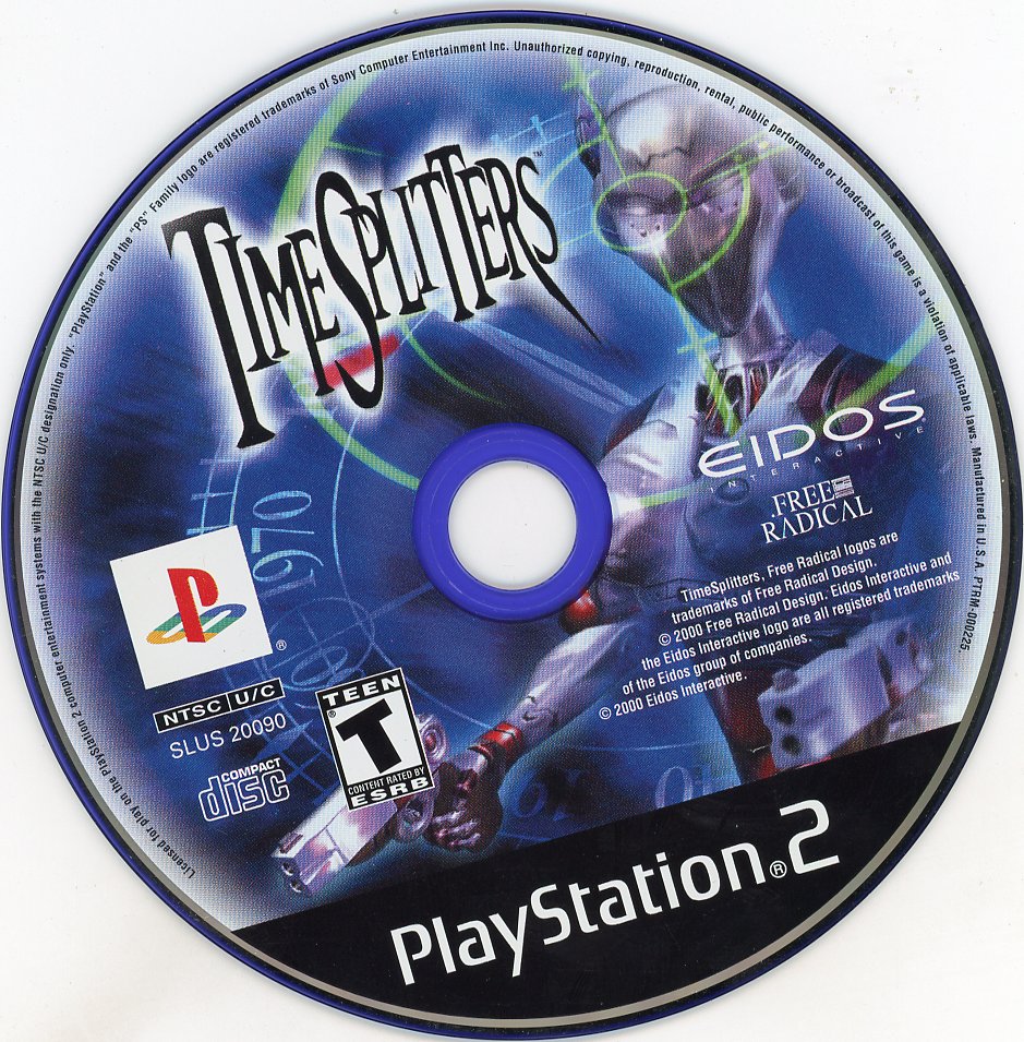 Playstation 2: TimeSplitters-(CIB)