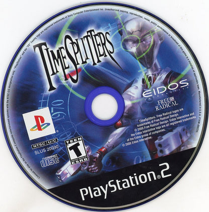 Playstation 2: TimeSplitters-(CIB)