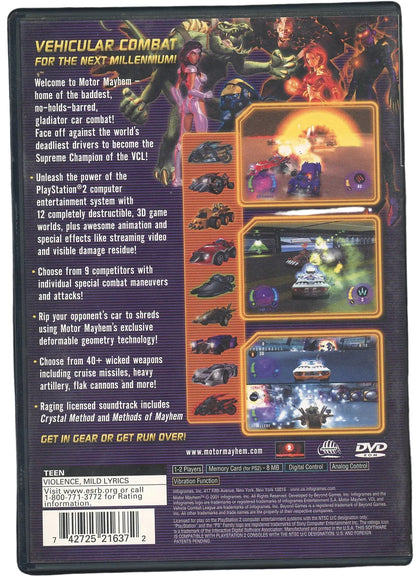 Playstation 2: Motor Mayhem-(CIB)