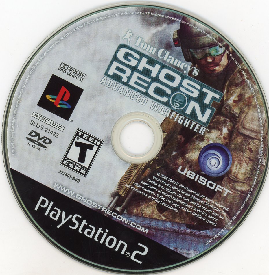 Playstation 2: Ghost Recon: Advanced Warfighter-(CIB)