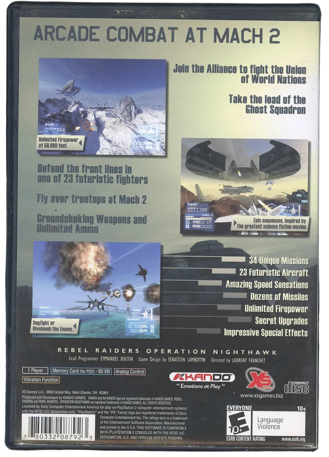 Playstation 2: Rebel Raiders: Operation Nighthawk