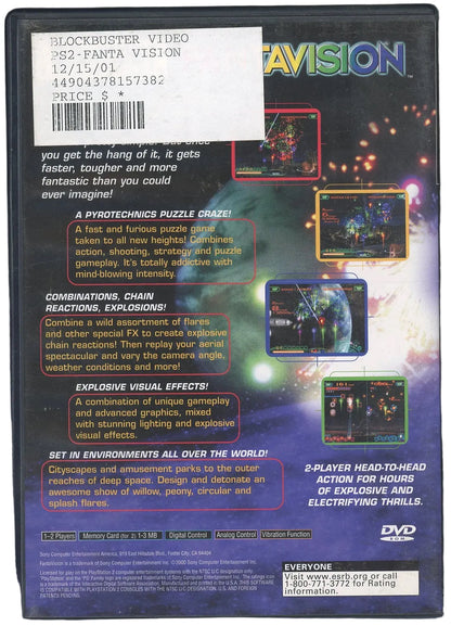 Playstation 2: Fantavision -(CIB)