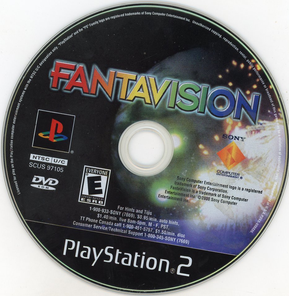 Playstation 2: Fantavision -(CIB)
