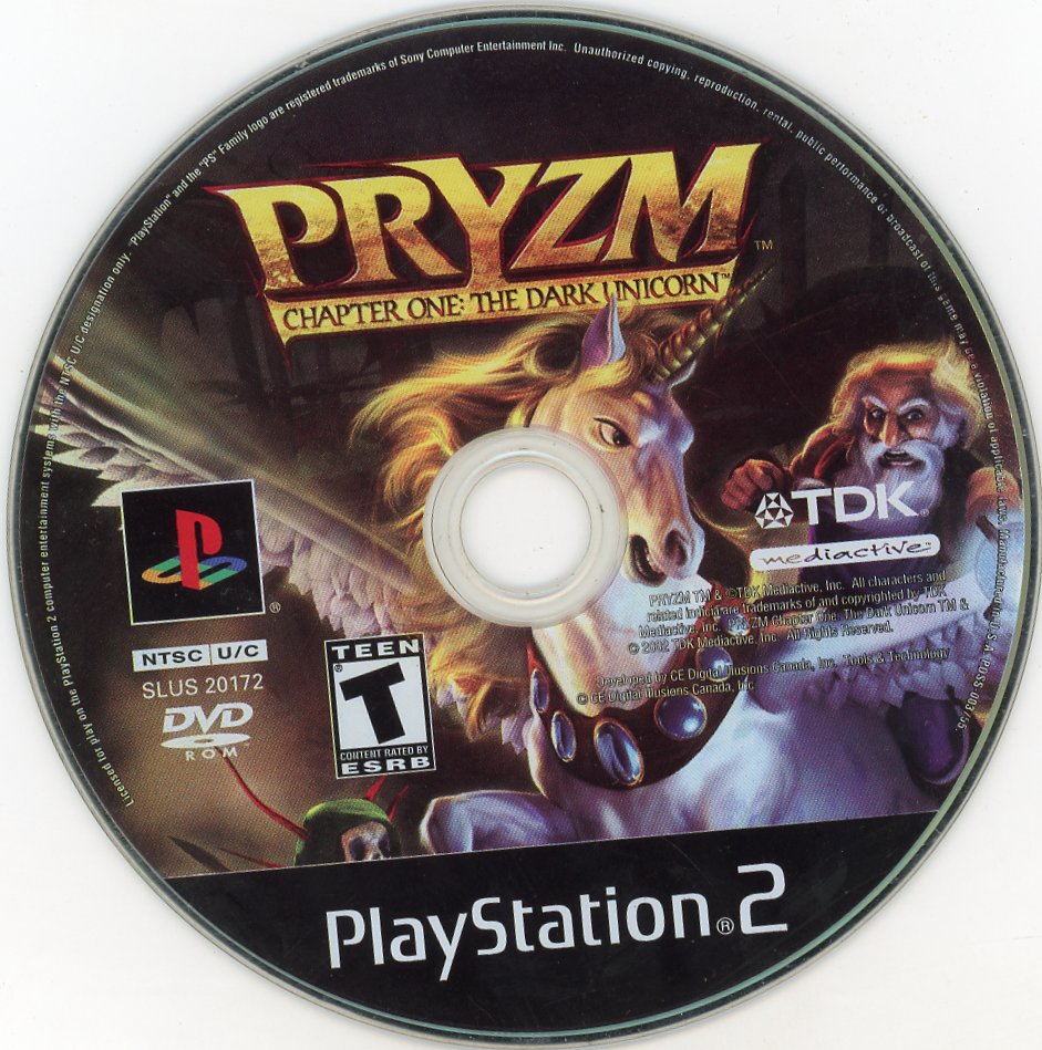 Playstation 2: Pryzm Chapter One: The Dark Unicorn- (CIB)