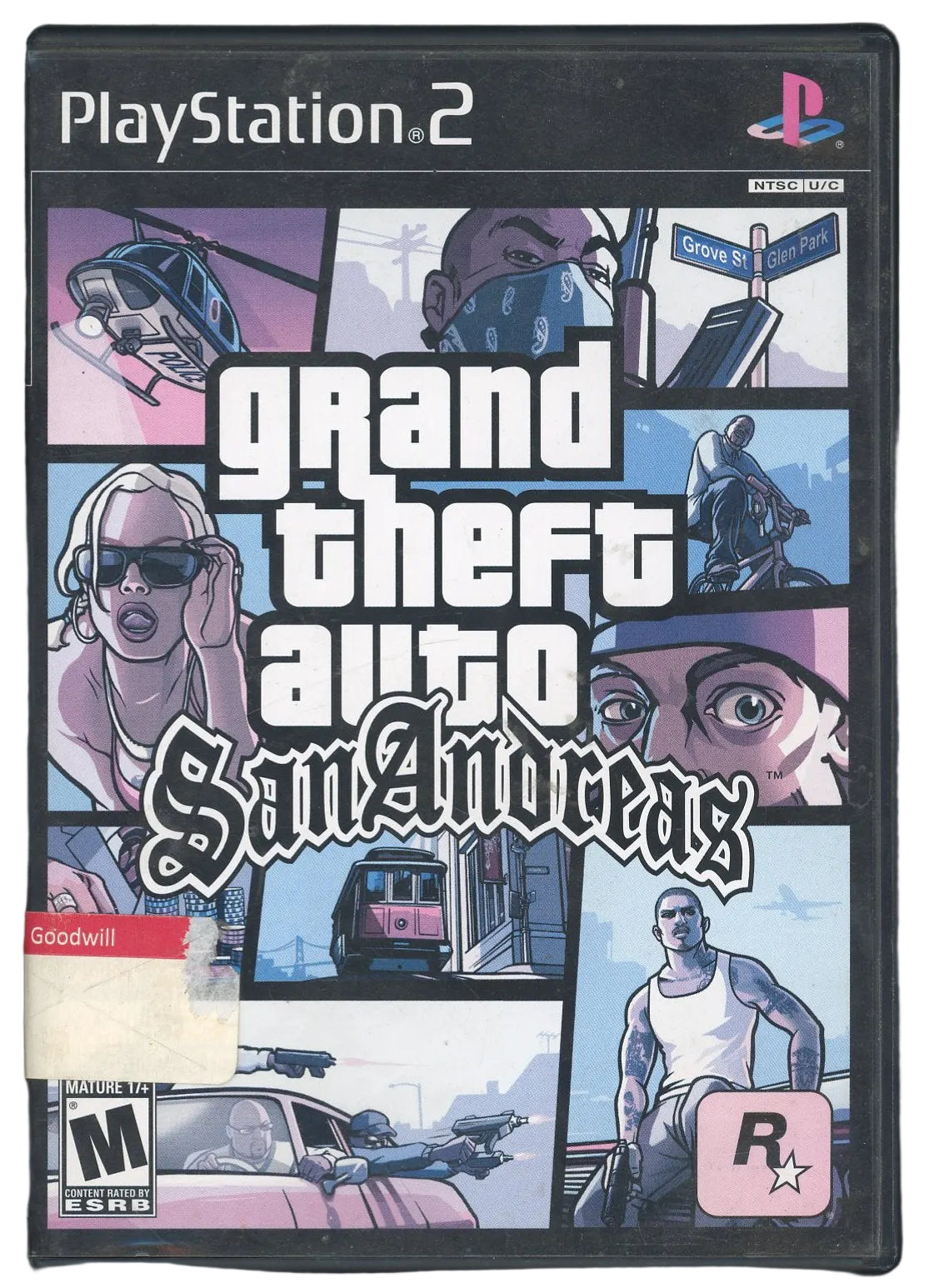 Playstation 2: Grand Theft Auto: San Andreas-(CIB)