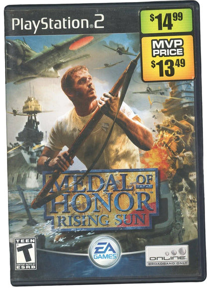 Playstation 2: Medal of Honor: Rising Sun-(CIB)