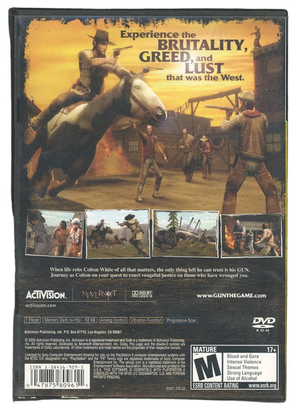 Playstation 2: GUN - (CIB)