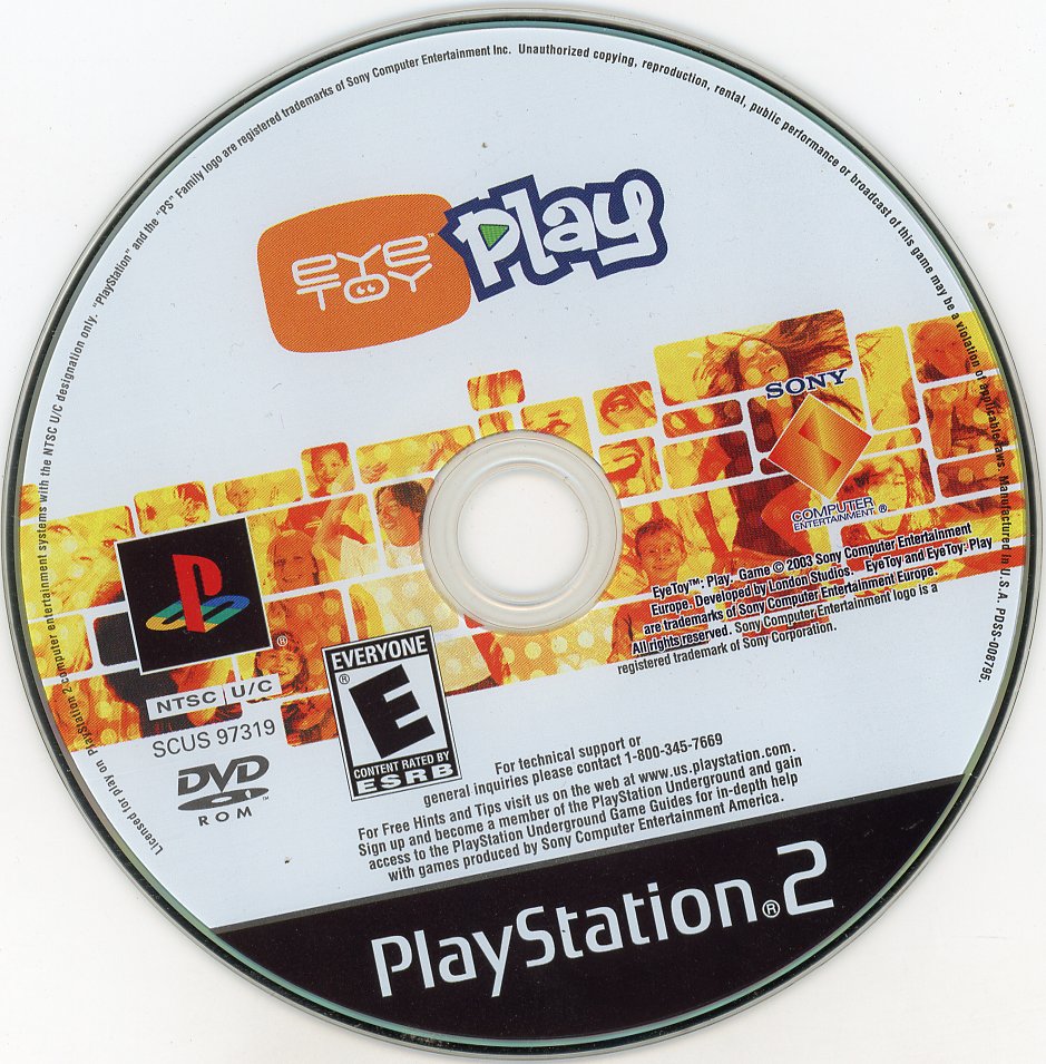 Playstation 2: Eye Toy Play-(CIB)