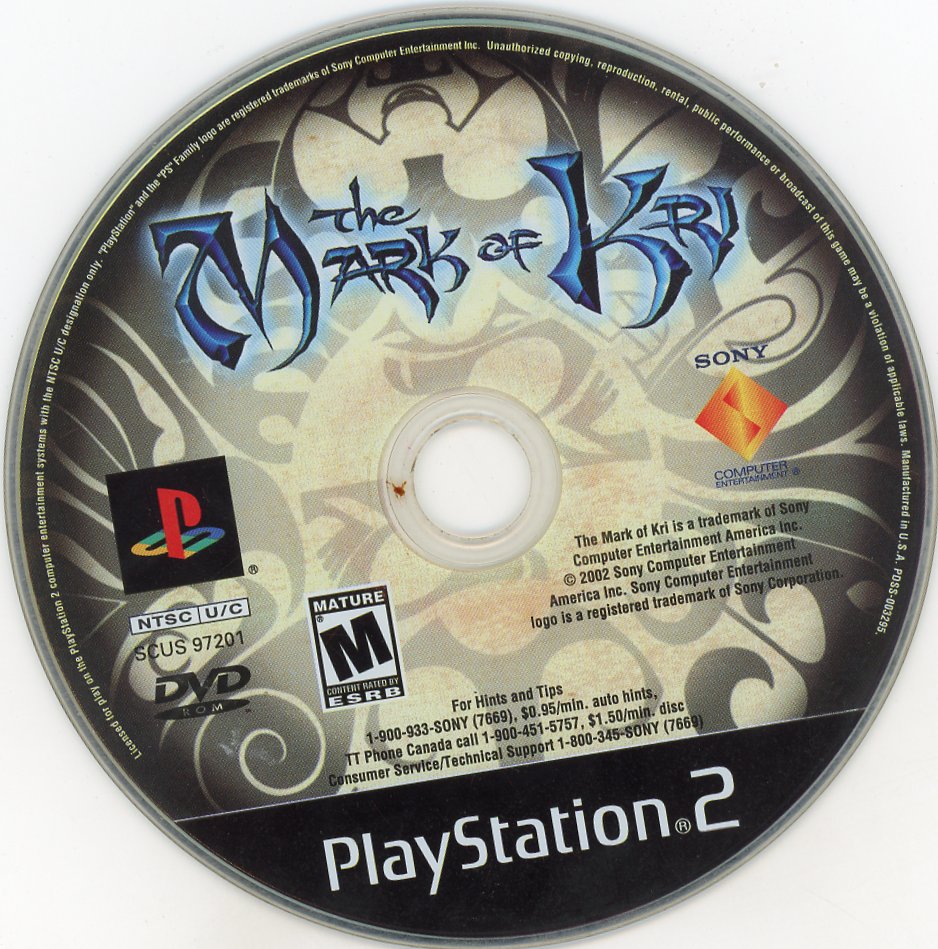 Playstation 2: The Mark of Kri-(CIB)
