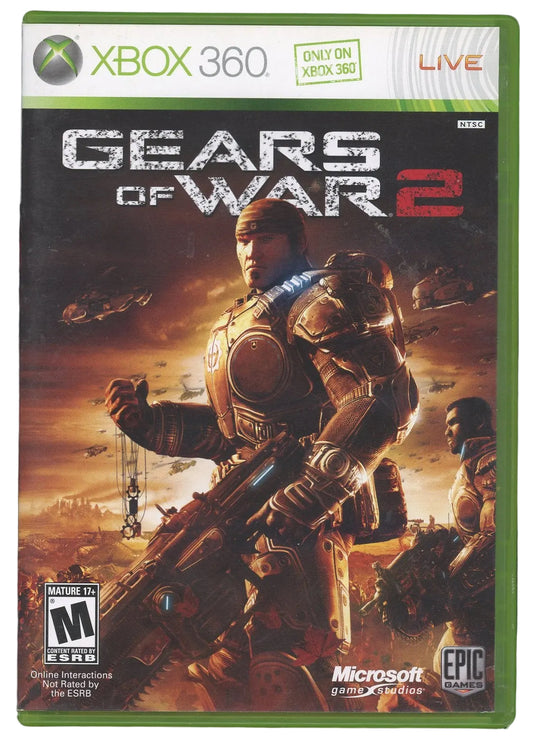 XBOX 360: Gears of War 2-(CIB)