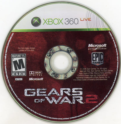 XBOX 360: Gears of War 2-(CIB)