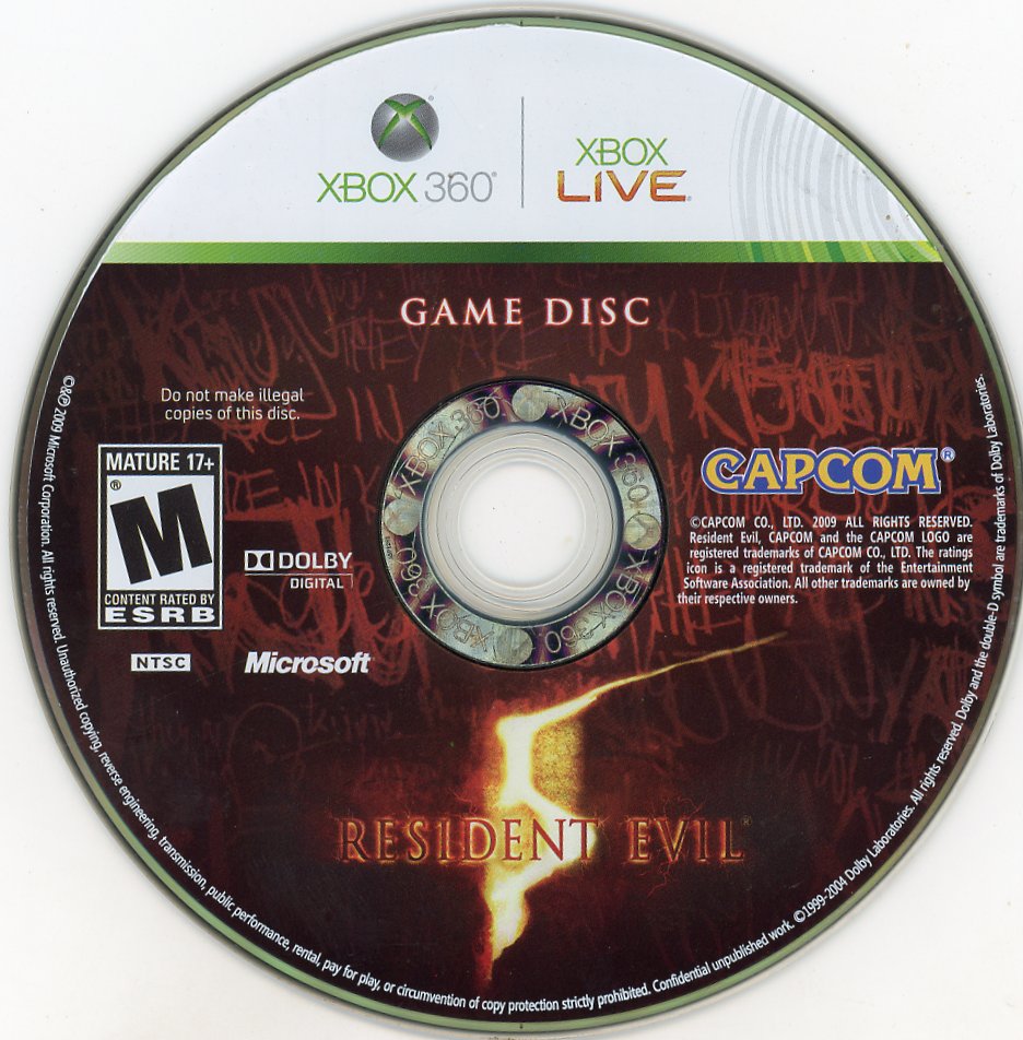 XBOX 360: Resident Evil-(CIB)