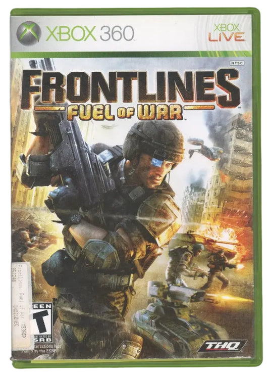 XBOX 360: Frontlines: Fuel of War-(CIB)
