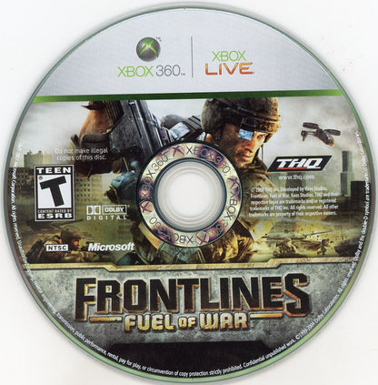 XBOX 360: Frontlines: Fuel of War-(CIB)