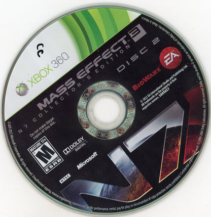 XBOX 360: Mass Effect 3-(CIB)