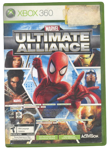 XBOX 360: Marvel: Ultimate Alliance- (CIB)