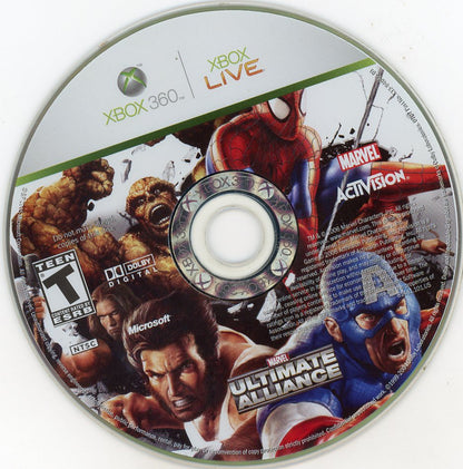 XBOX 360: Marvel: Ultimate Alliance- (CIB)