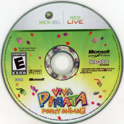 XBOX 360: Viva Piñata: Party Animals-(CIB)