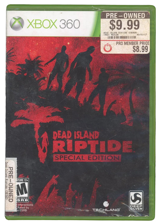 XBOX 360: Dead Island: Riptide- Special Edition (CIB)