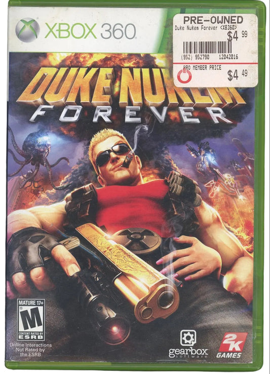 XBOX 360: Duke Nukem, Forever-(CIB)