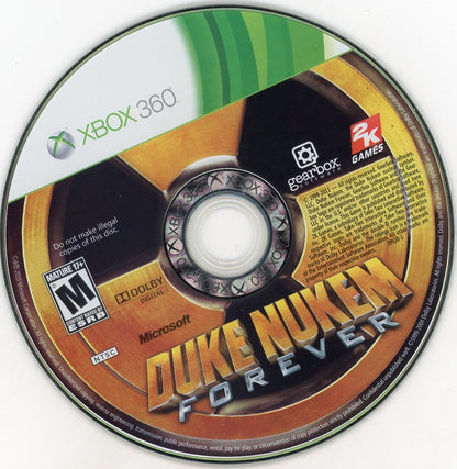 XBOX 360: Duke Nukem, Forever-(CIB)