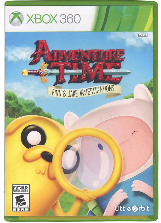 XBOX 360: Adventure Time: Finn & Jake Adventures-(CIB)