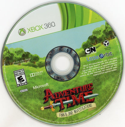 XBOX 360: Adventure Time: Finn & Jake Adventures-(CIB)