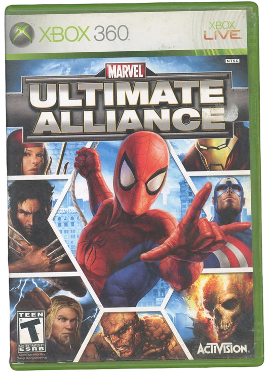 XBOX 360: Marvel: Ultimate Alliance-(CIB)