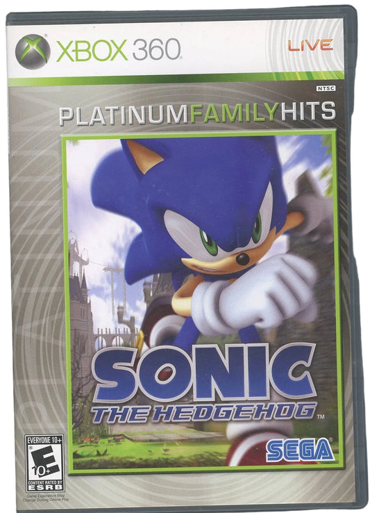 XBOX 360: Sonic: The Hedgehog-(CIB)